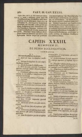 Capitis XXXIII. Membrum IV.