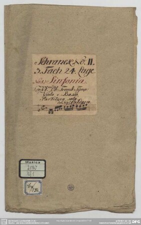Symphonies - Mus.2170-N-1 : orch - C; SerC deest
