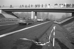 Verkehrsfreigabe der neuen Bundesstraße B 36 zwischen Eggenstein und Neureut