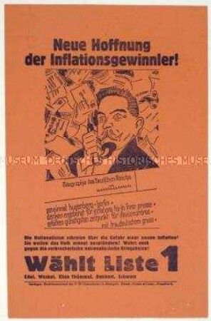 Aufruf der SPD zur sächsischen Landtagswahl