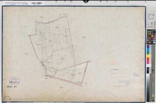 Drensteinfurt (Drensteinfurt), Flurbereinigung Drensteinfurt, Zuteilungskarte Herbern Flur 38