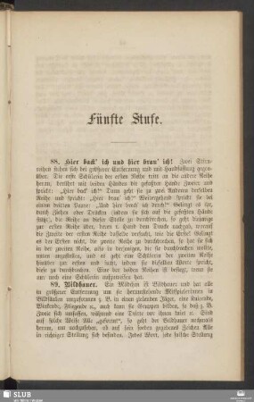 Fünfte Stufe