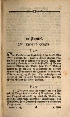 Forelæsninger over den Danske og Norske Private Ret, Suppl.,3. Supplement ... Tredte Bind