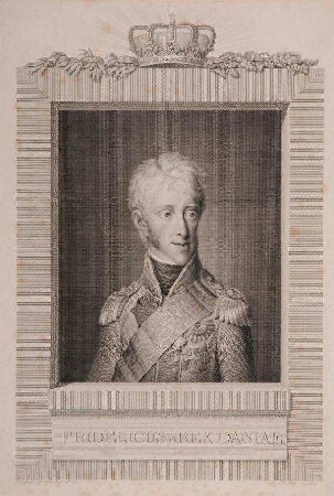 Bildnis von Friedrich VI. (1768-1839), König von Dänemark