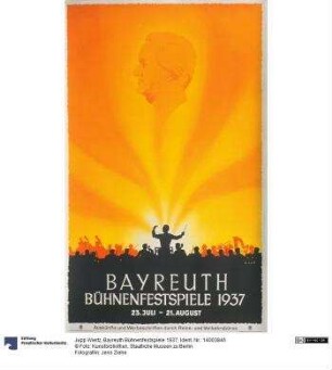 Bayreuth Bühnenfestspiele 1937