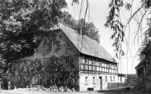 Schwepnitz-Cosel. Bollbuck Mühle, im Hof