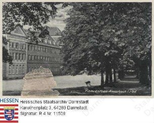 Amorbach im Odenwald, Abtei / Konventbau, Außenansicht