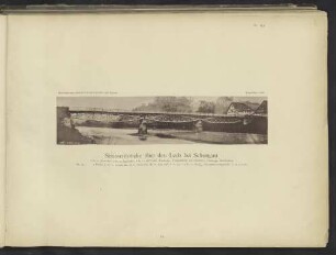 Strassenbrücke über den Lech bei Schongau.