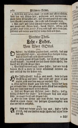 262-268, 1. Vom Wort Gottes