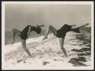 Bewegungsstudie am Strand