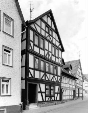 Fachwerkwohnhaus; Alsfeld, Untere Fulder Gasse 53