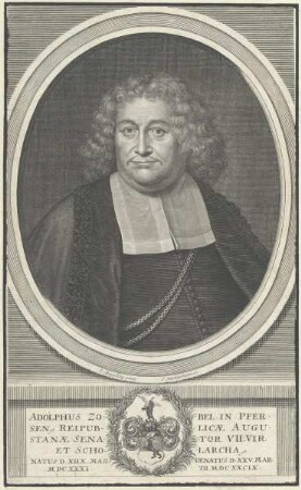 Bildnis des Adolphus Zobel