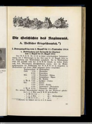 A. Westlicher Kriegsschauplatz