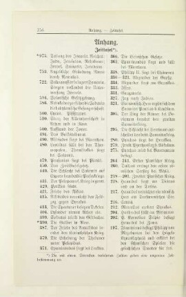 Anhang. Zeittafel