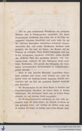 Die Aequatorialzone des gestirnten Himmels
