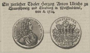 Bildnis von Anton Ulrich, Herzog von Braunschweig-Wolfenbüttel