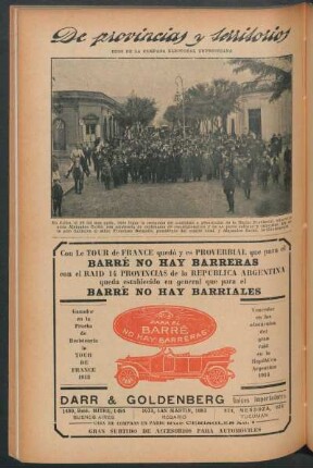 De provincias y territorios