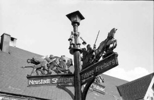 Lenzkirch: Wegweiser 1 [Neustadt Stuttgart - Titisee Freiburg]