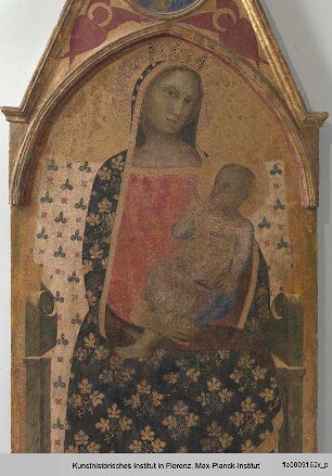 Thronende Madonna