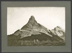 Blick auf die Nordwand des Matterhorns