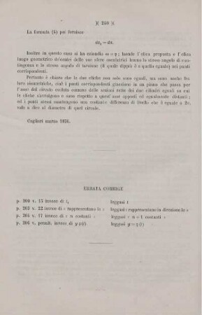 Errata Corrige.