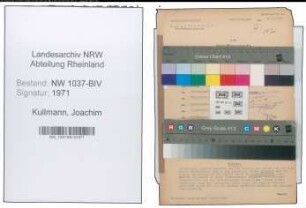 Entnazifizierung Joachim Kullmann , geb. 21.10.1912 (Arzt)
