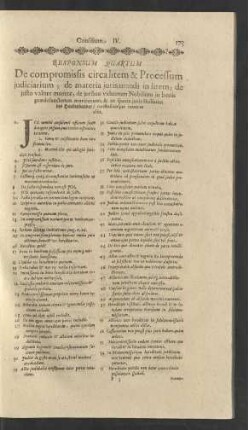 Responsum Quartum