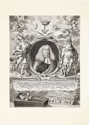 Gedenkblatt für Friedrich Wilhelm, Herzog von Sachsen-Jülich