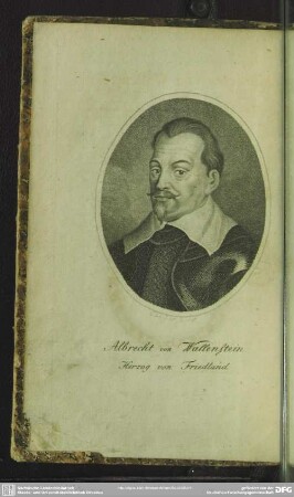 Albrecht von Wallenstein Herzogs von Friedland