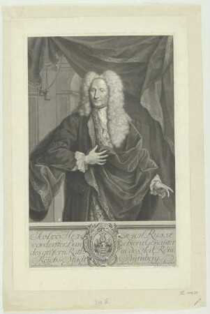 Bildnis des Johann Heinrich Russe