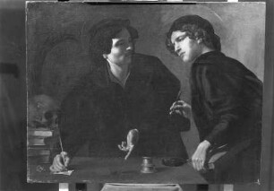 Doppelporträt zweier Ärzte als Heilige Cosmas und Damian. Um 1623/26