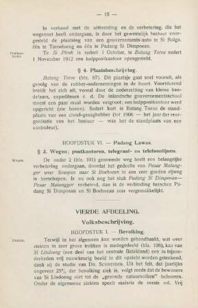 Hoofdstuk I. Bevolking