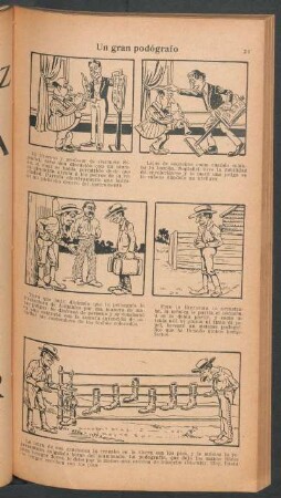 Un gran podógrafo - [Cómic]