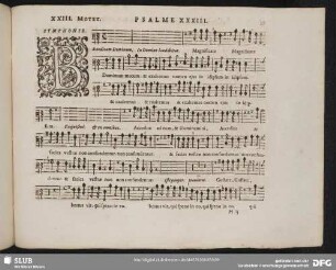 XXIII. Benedicam Dominum in omni tempore