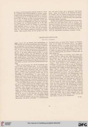 Impressionisten: bei Paul Cassirer