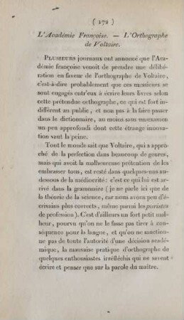 L'Academie Francoise ...