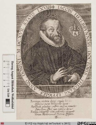 Bildnis Jacob Heilbronner (-brunner)