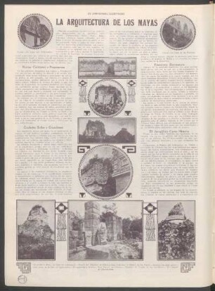 La arquitectura de los mayas