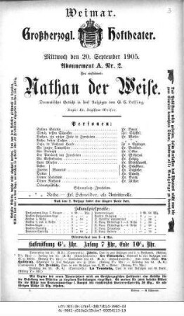 Nathan der Weise