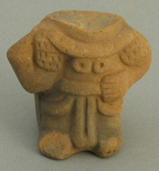 Clay pipe as a clay figure (fragmented)