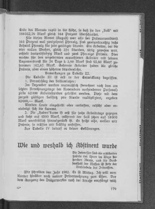 Wie und weshalb ich Abstinent wurde