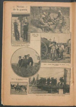 Notas de la guerra - [Ilustración]