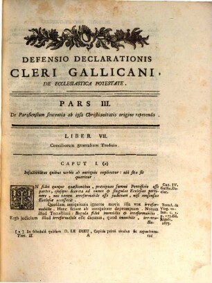 Defensio Declarationis Conventus Cleri Gallicani An. 1682. De Ecclesiastica Potestate, 2