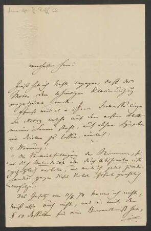 Brief an Musikverlag Ed. Bote und G. Bock  : 17.08.1874