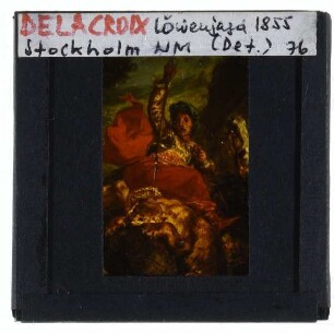 Delacroix, Löwenjagd