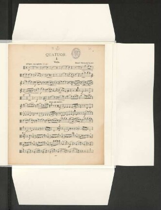 Quatuor. [Viola]
