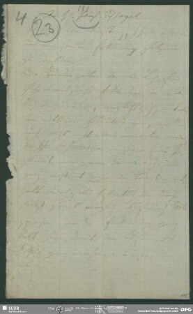 Eigenh. Brief von Gottlieb Hufeland an August Wilhelm von Schlegel, Jena, 03.11.1799
