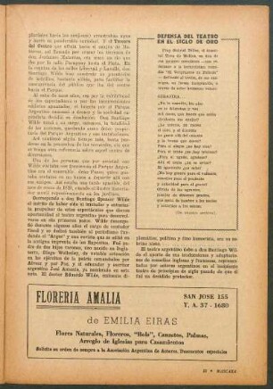 Defensa del teatro en el siglo de oro : Serafina...