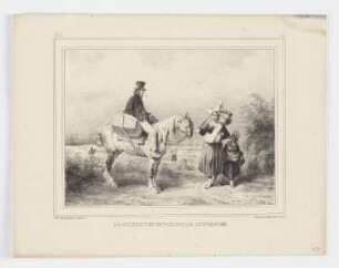 Laitière des environs de Coutances, aus: "La Revue de Rouen"