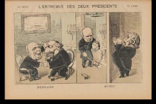 L'entrevue des deux présidents